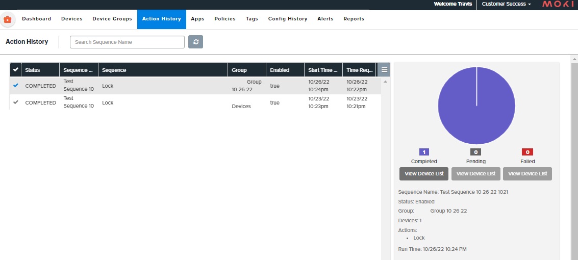 screenshot of Moki Kiosk